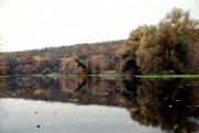 Река Северский Донец в октябре 2013 Занки - Эсхар - Занки